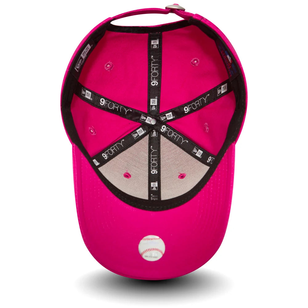 Cappellino 9FORTY Regolabile New York Yankees Essential Kids fucsia