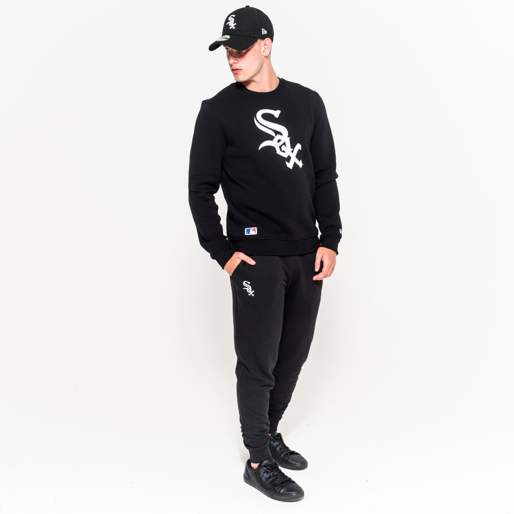 Felpa girocollo Chicago White Sox nera