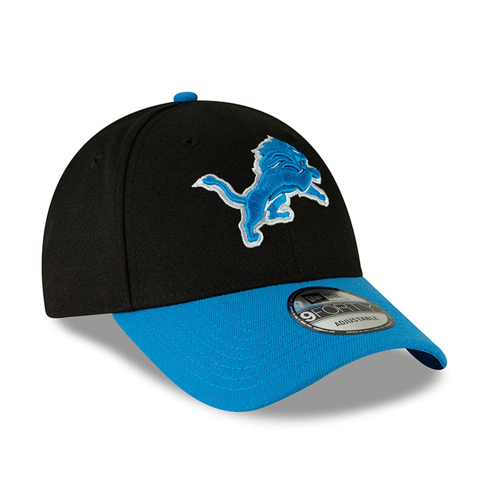 Cappellino 9FORTY Regolabile Detroit Lions Contrast Visor The League Nero