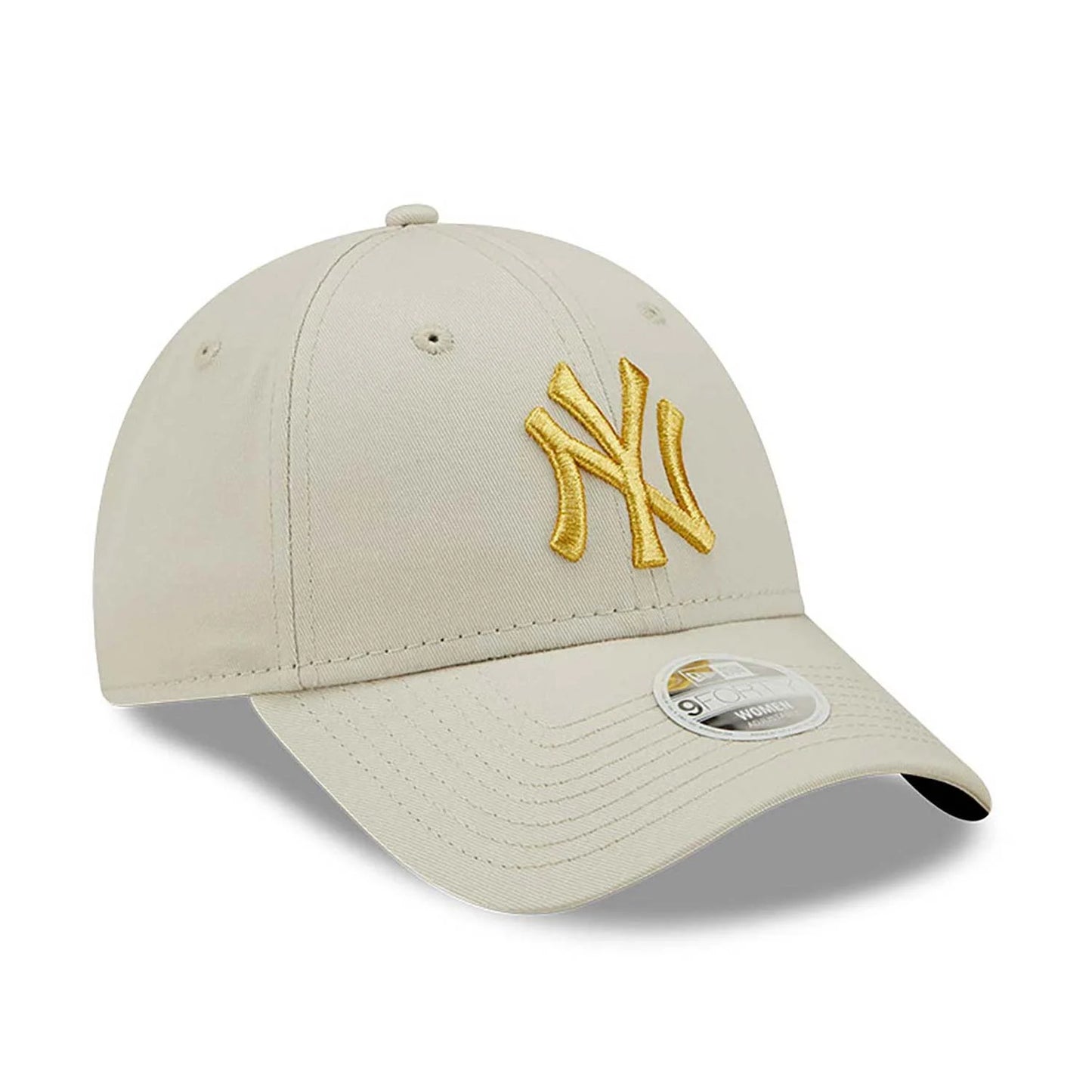 Cappellino 9FORTY Regolabile New York Yankees Metallic Logo Donna Panna