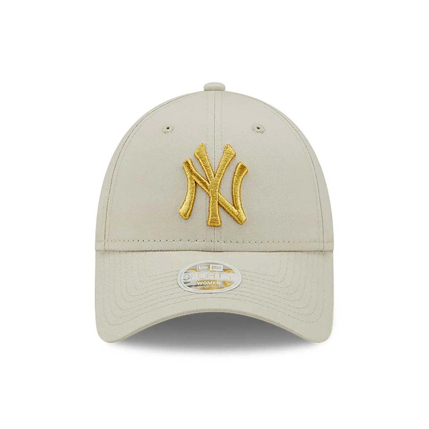 Cappellino 9FORTY Regolabile New York Yankees Metallic Logo Donna Panna