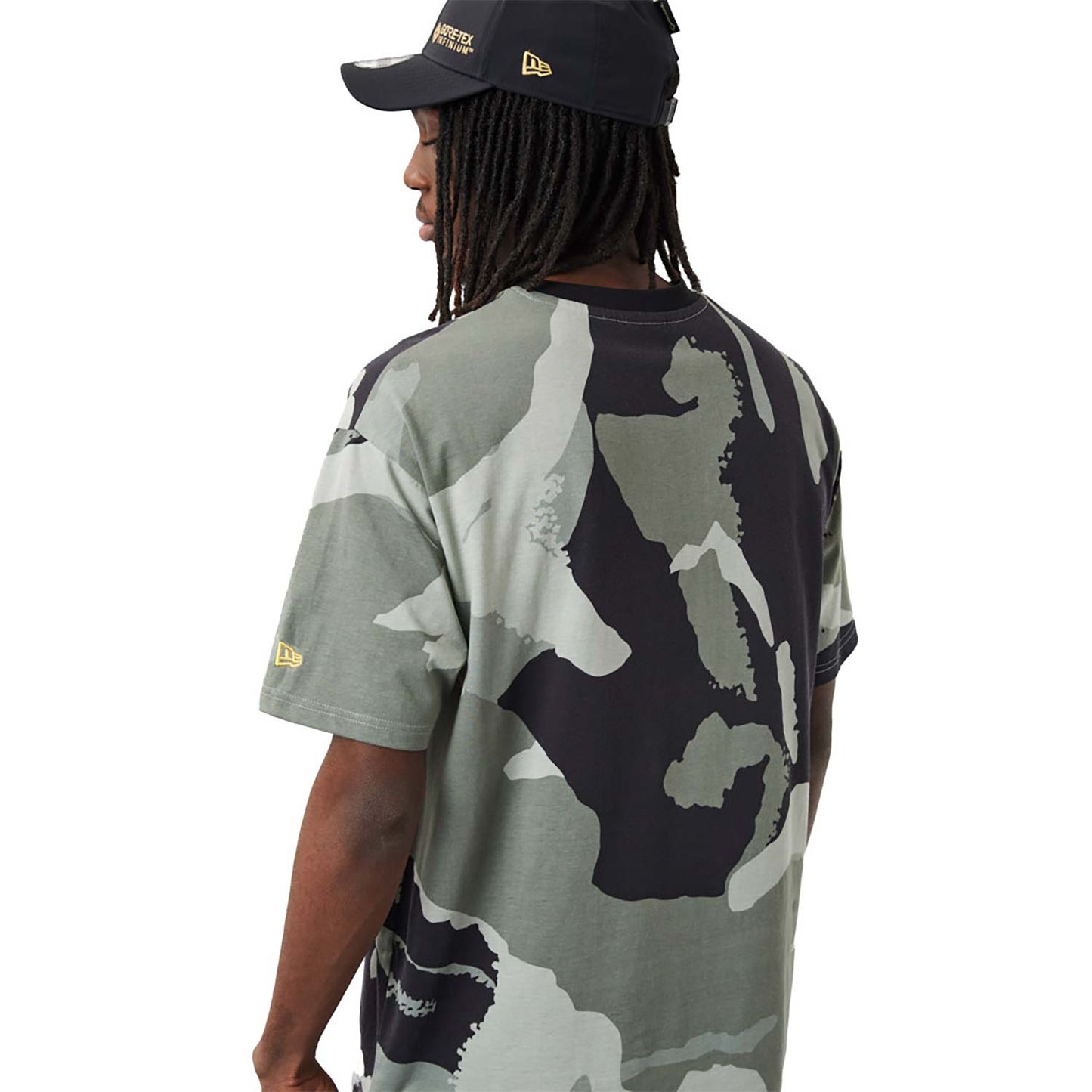T-Shirt oversize New Era Graphic Camo Print Nera