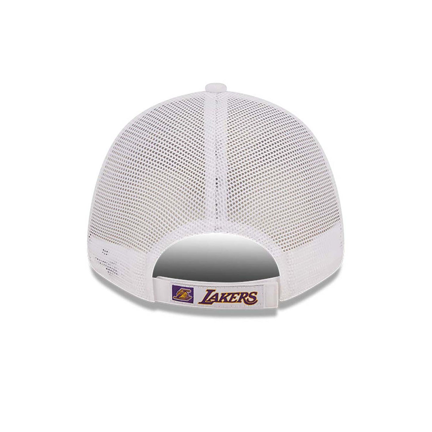 Cappellino 9FORTY A-Frame Trucker LA Lakers Home Field Bianco