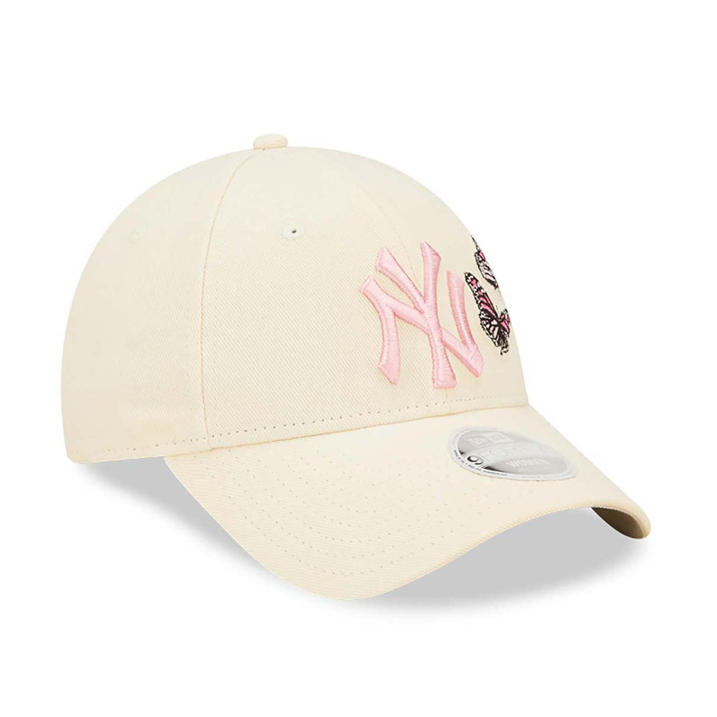 Cappellino 9FORTY Regolabile New York Yankees Butterfly Denim Donna Panna