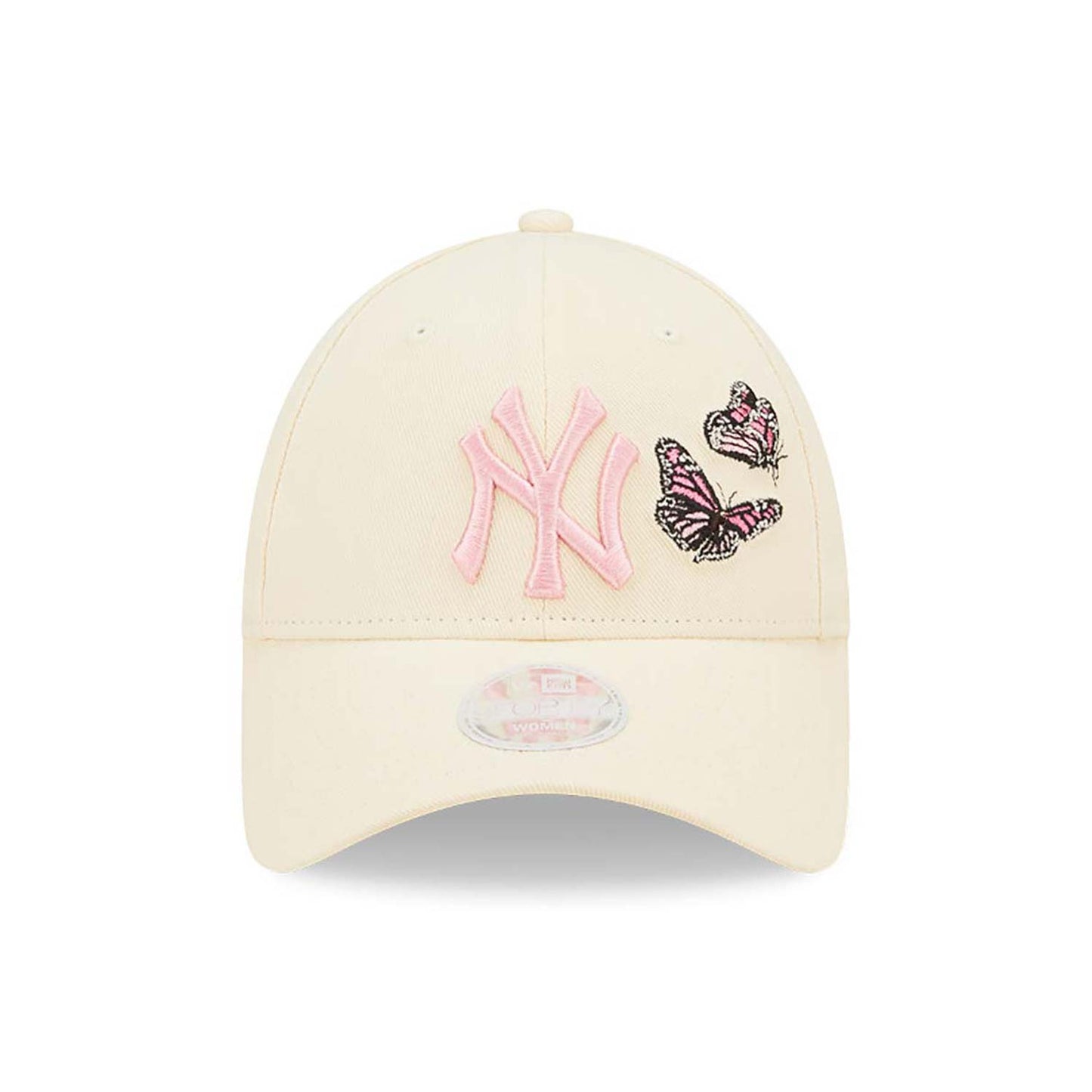 Cappellino 9FORTY Regolabile New York Yankees Butterfly Denim Donna Panna