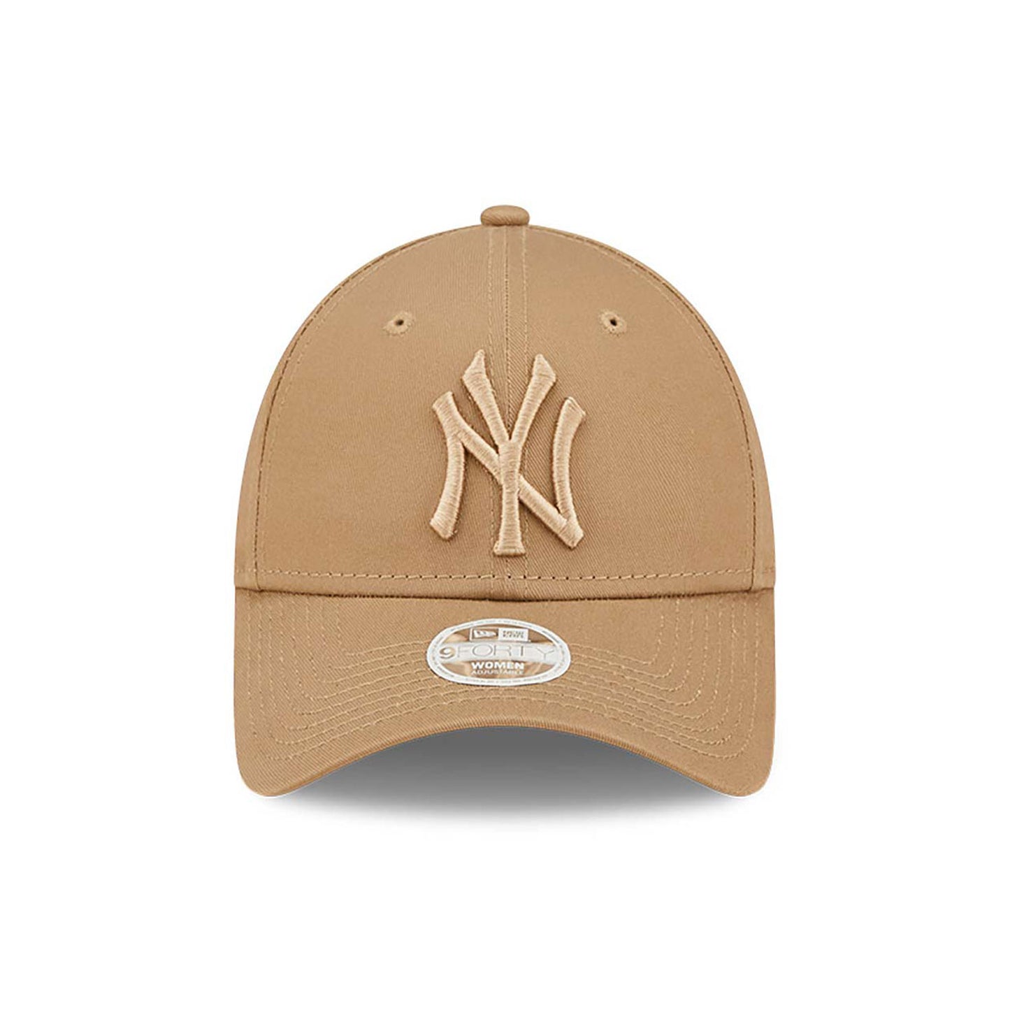 Cappellino 9FORTY Regolabile New York Yankees League Essential Donna Marrone chiaro