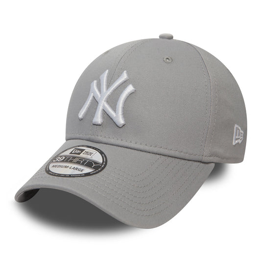 Cappellino 39THIRTY Stretch Fit New York Yankees Essential Grigio