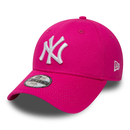 Cappellino 9FORTY Regolabile New York Yankees Essential Kids fucsia