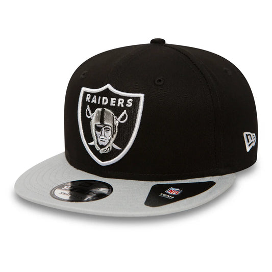 Cappellino 9FIFTY Snapback Las Vegas Raiders in cotone Nero e Grigio