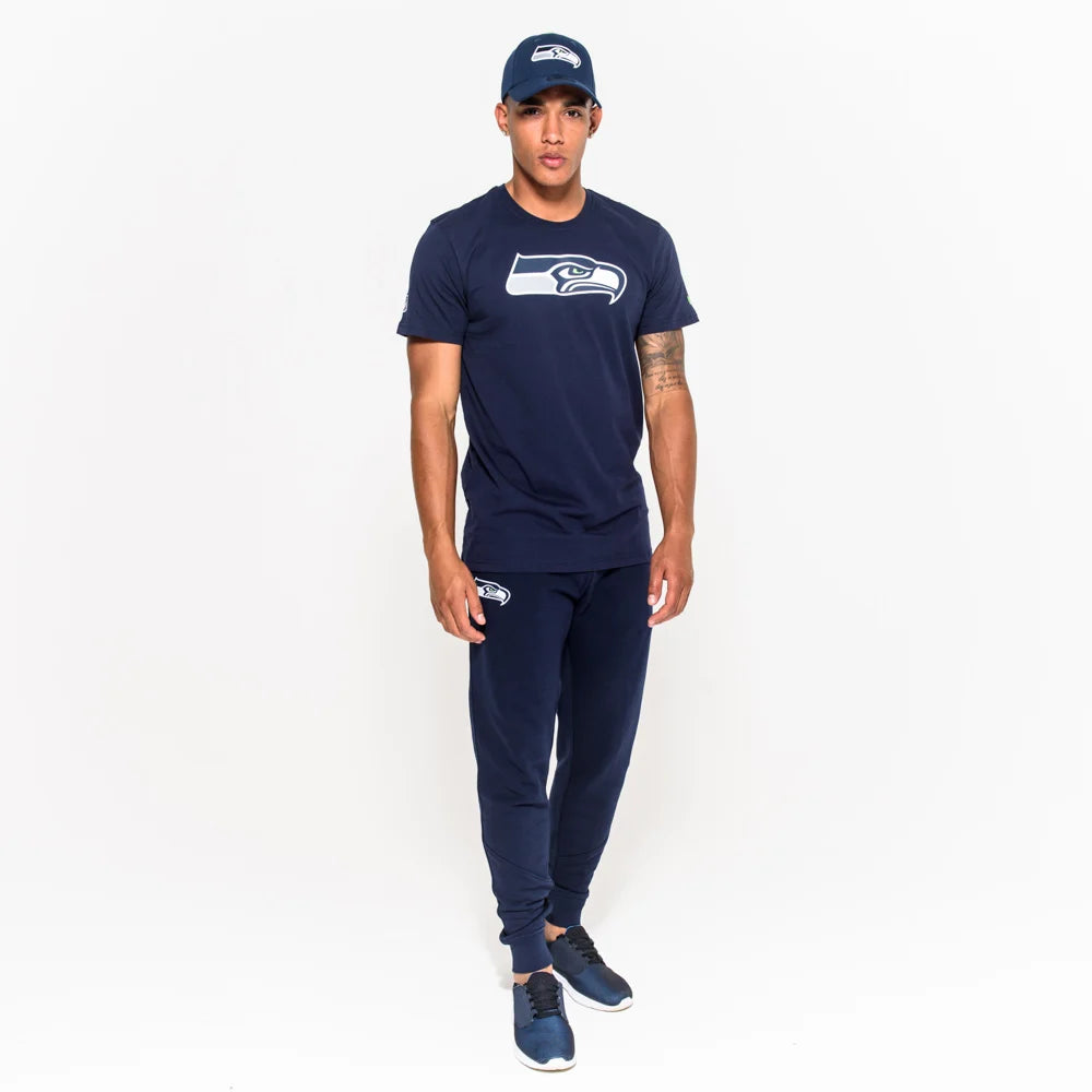 T-shirt Seattle Seahawks Team Logo blu