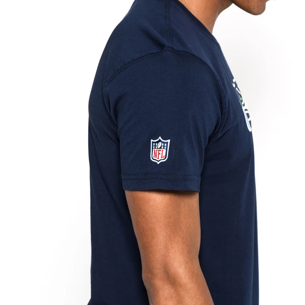 T-shirt Seattle Seahawks Team Logo blu
