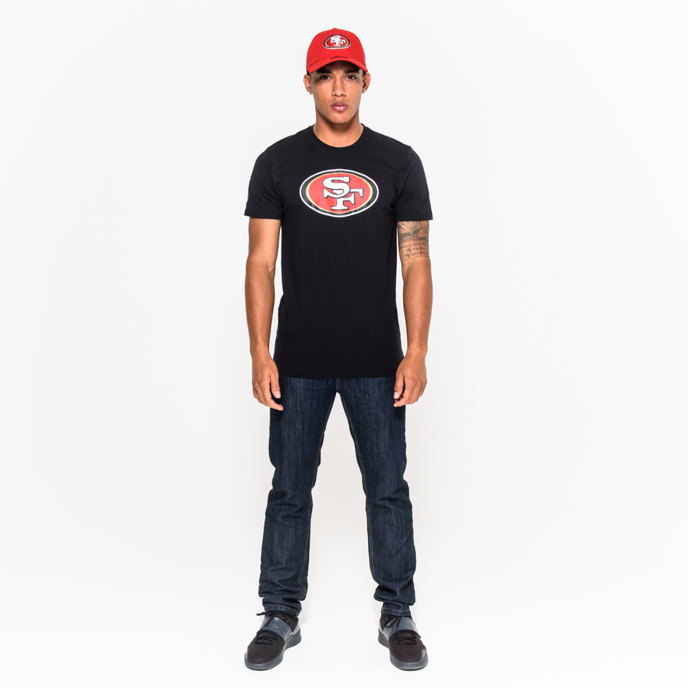 T-Shirt San Francisco 49ers Team Logo nera