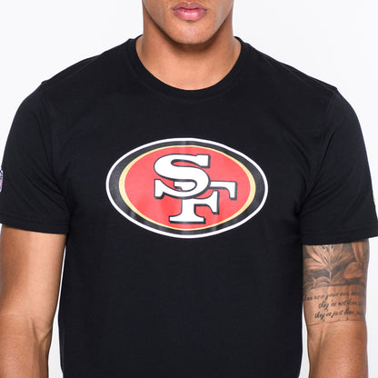 T-Shirt San Francisco 49ers Team Logo nera