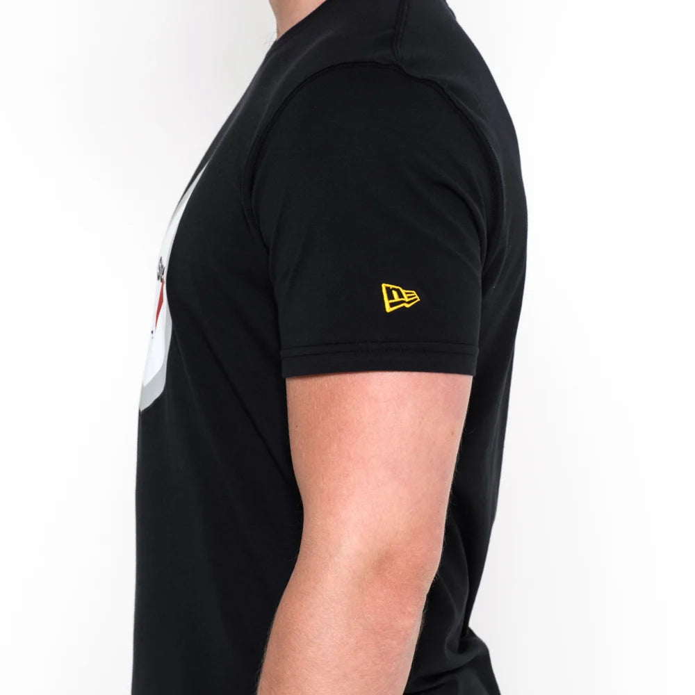 T-shirt Pittsburgh Steelers Team Logo nera