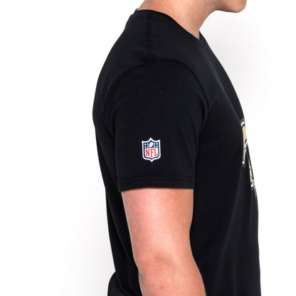 T-shirt New Orleans Saints Team Logo nera