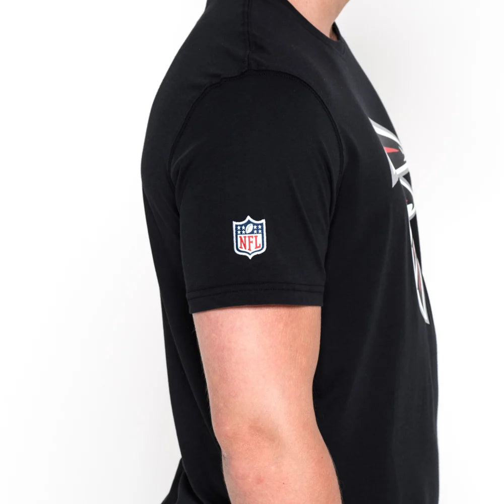T-Shirt Atlanta Falcons Team Logo nera