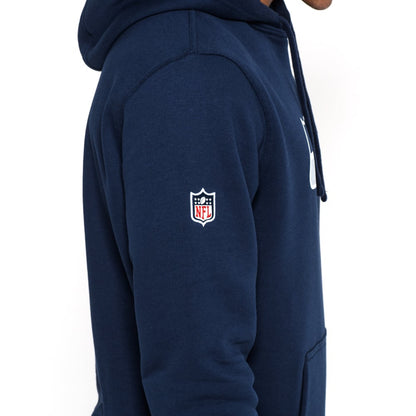 Felpa con cappuccio Seattle Seahawks Team logo blu