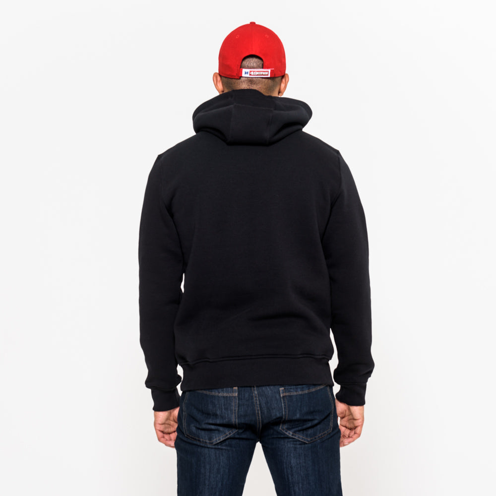 Felpa con cappuccio Team Logo San Francisco 49ers nera