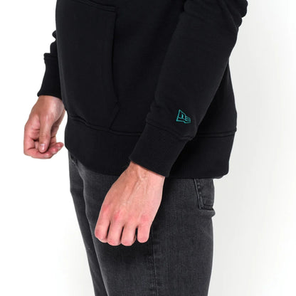 Felpa con cappuccio Philadelphia Eagles Team Logo nera