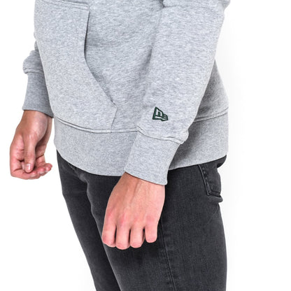 Felpa con cappuccio New York Jets Team Logo grigia