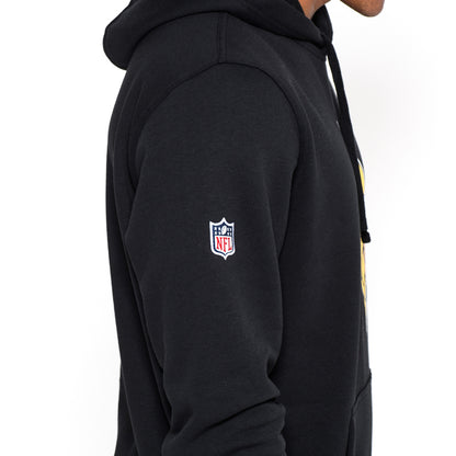 Felpa con cappuccio Minnesota Vikings Team Logo nera