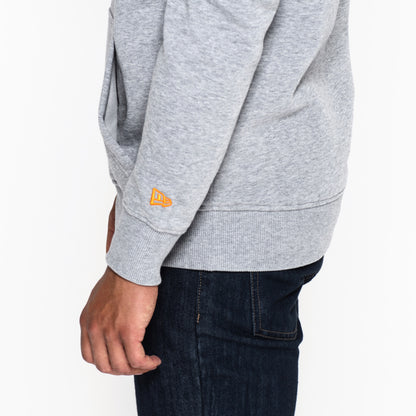 Felpa con cappuccio Miami Dolphins Team Logo grigia