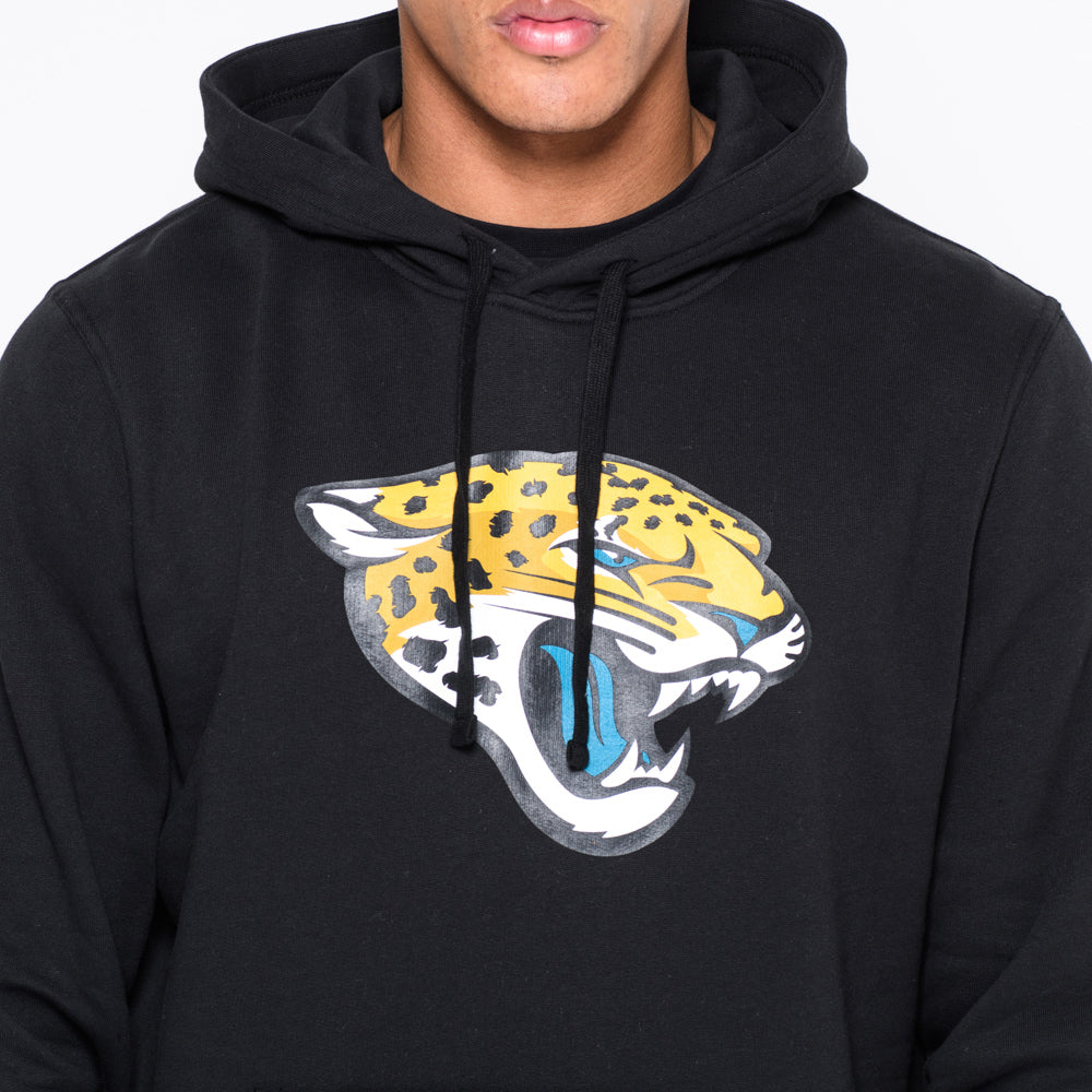 Felpa con cappuccio Jacksonville Jaguars Team Logo nera