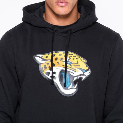 Felpa con cappuccio Jacksonville Jaguars Team Logo nera