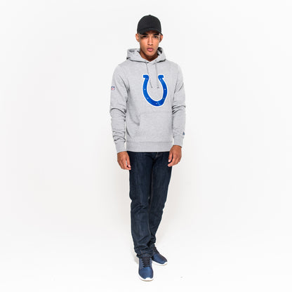 Felpa con cappuccio Indianapolis Colts Team Logo grigia