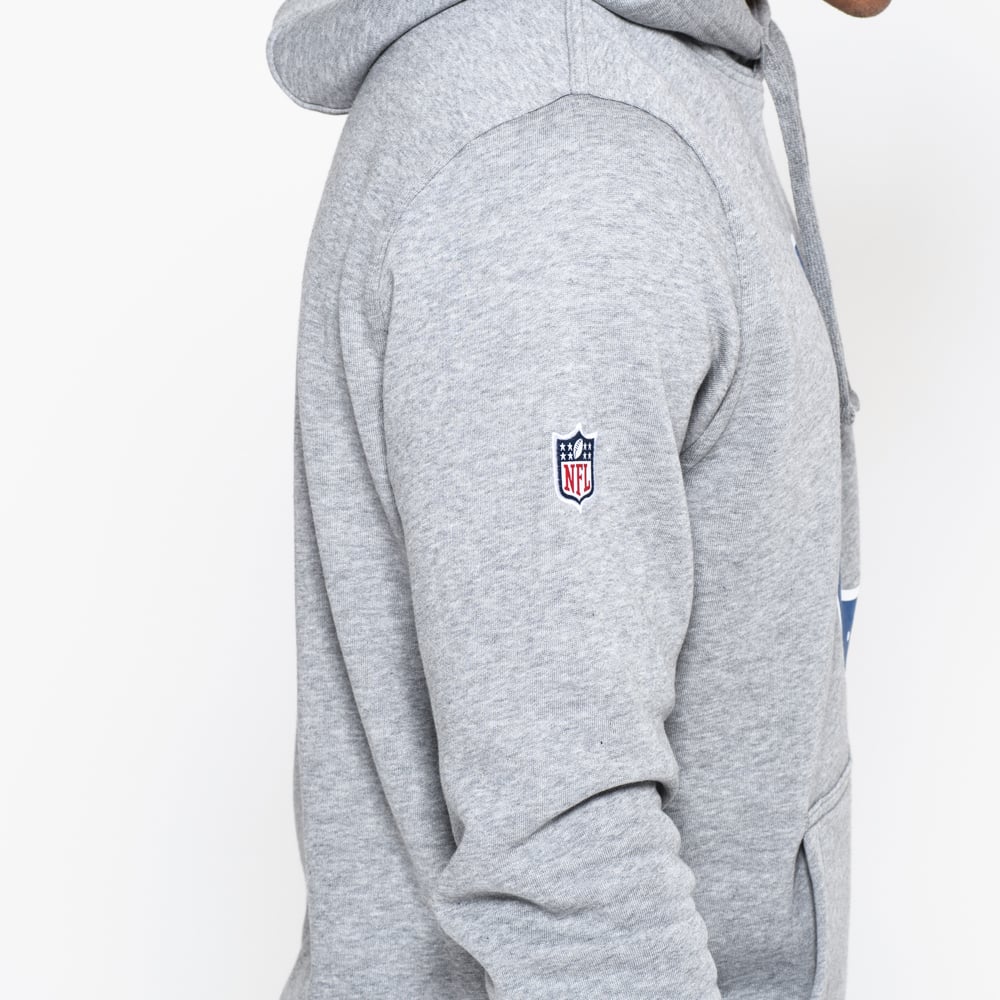 Felpa con cappuccio Indianapolis Colts Team Logo grigia