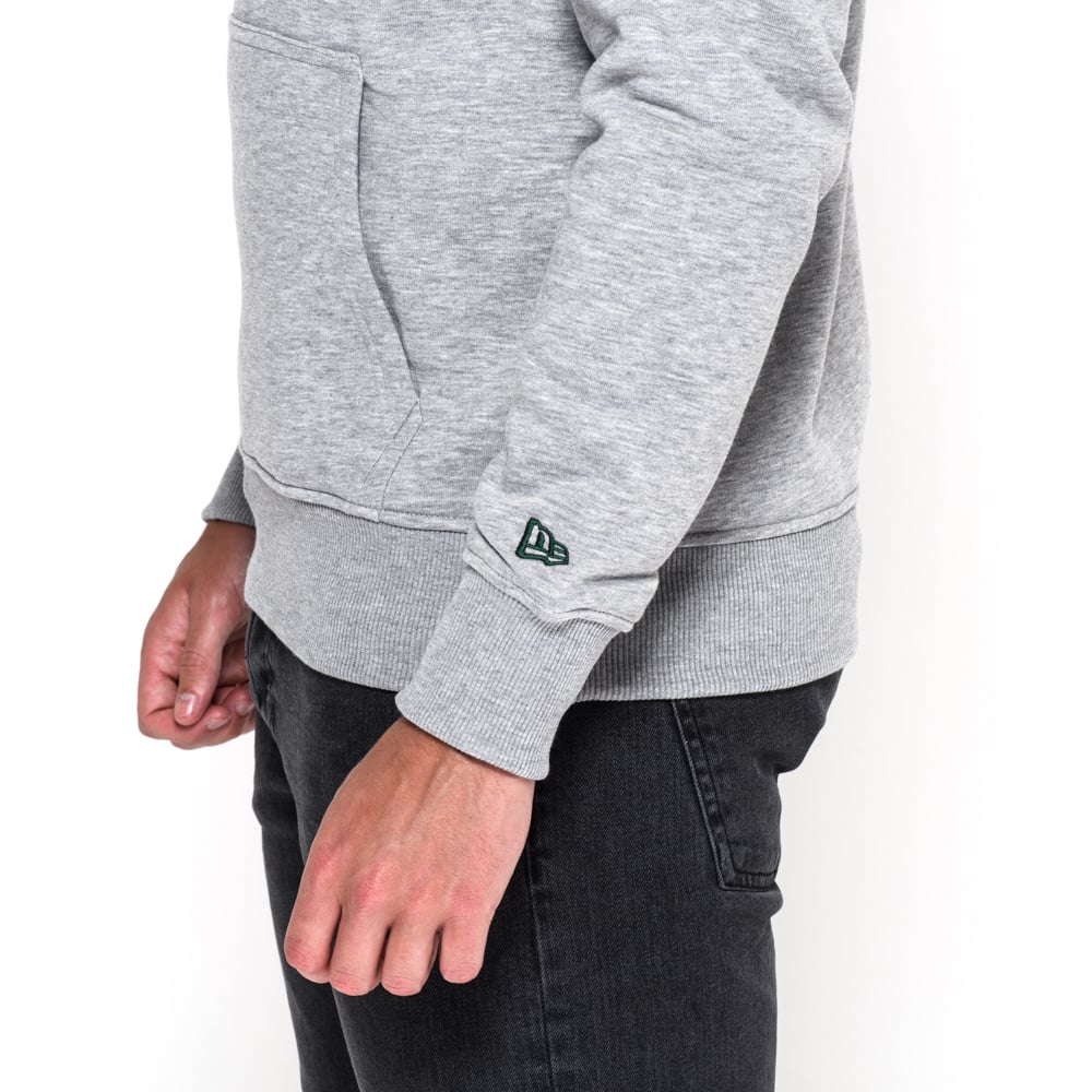Felpa con cappuccio Team Logo Green Bay Packers grigia