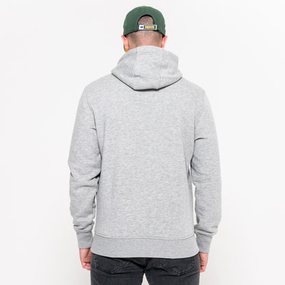 Felpa con cappuccio Team Logo Green Bay Packers grigia