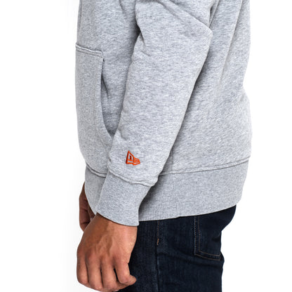Felpa con cappuccio Chicago Bears Team Logo grigia