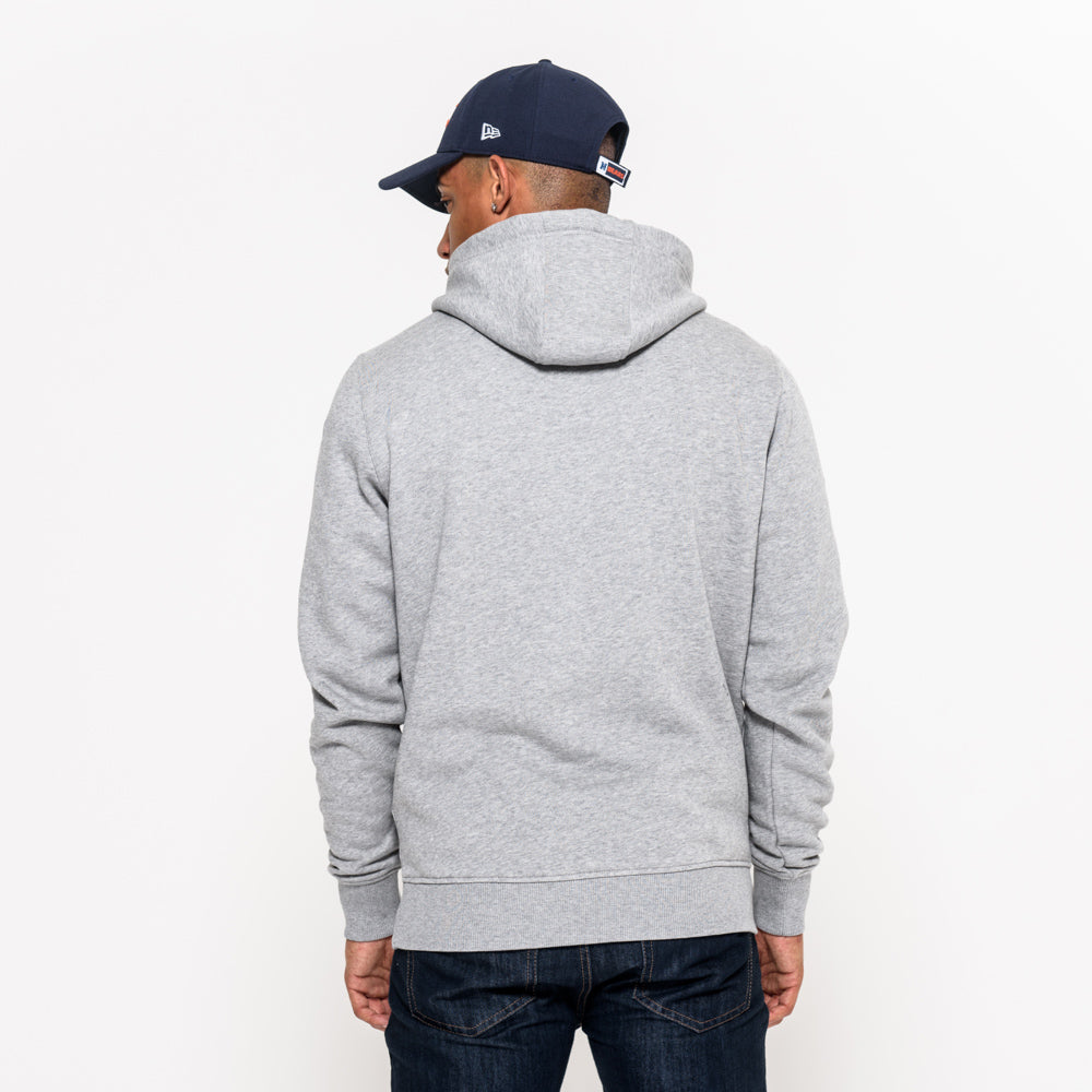 Felpa con cappuccio Chicago Bears Team Logo grigia