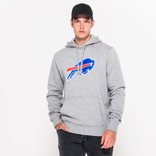 Felpa con cappuccio Buffalo Bills Team Logo grigia