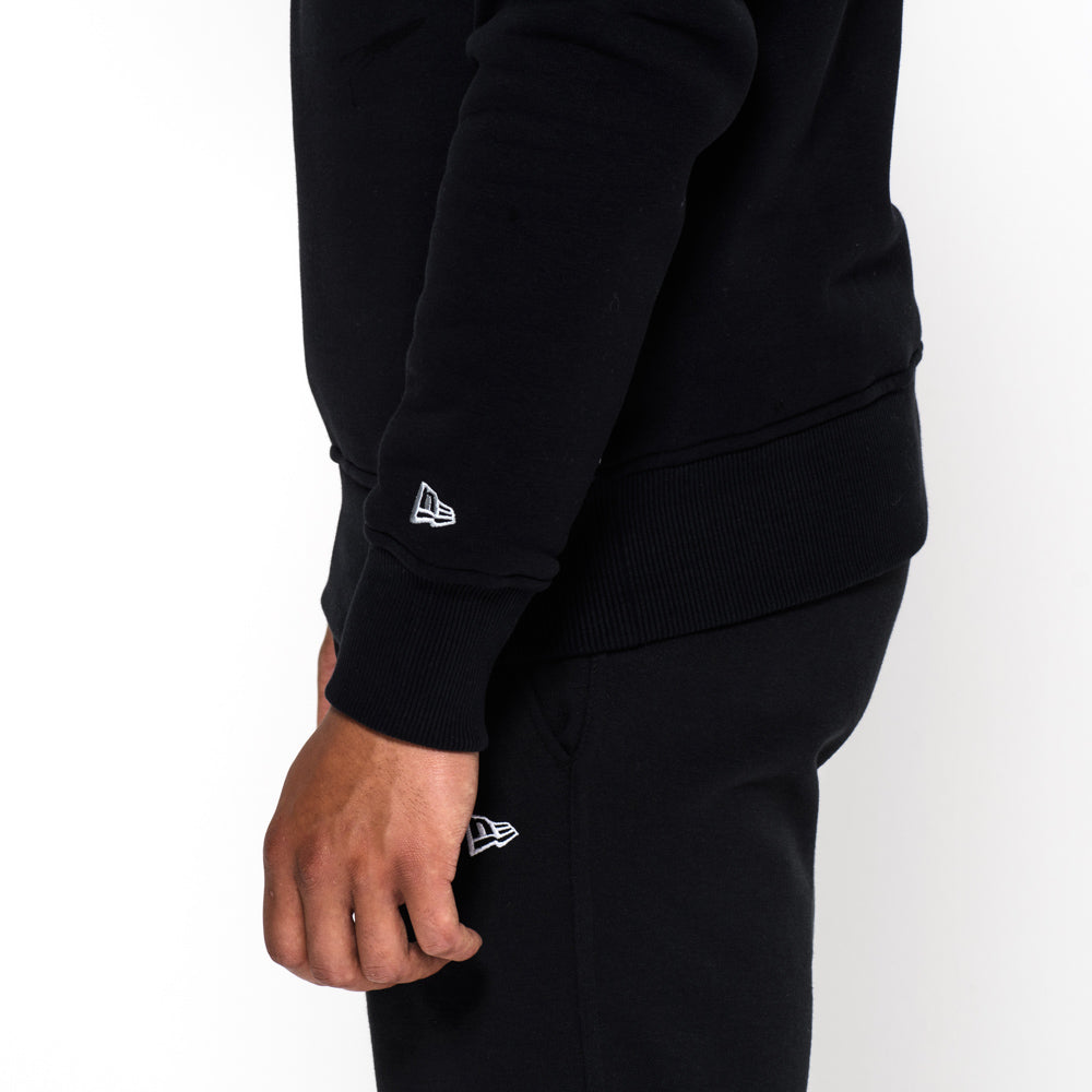 New Era Las Vegas Raiders Team Logo Black Crew Neck Hoodie