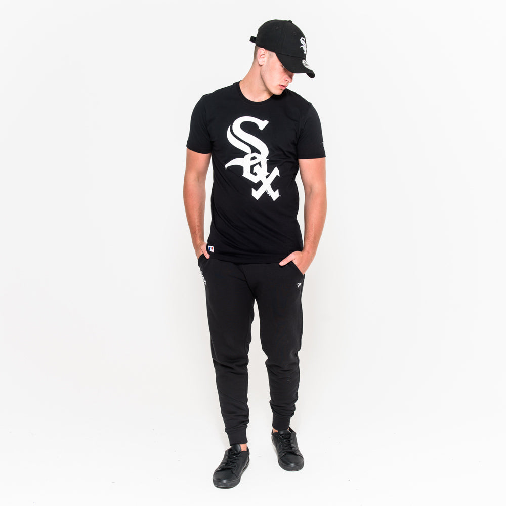 T-shirt Logo Chicago White Sox nera