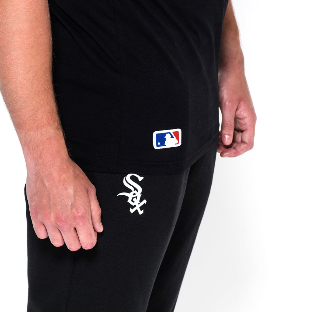 T-shirt Logo Chicago White Sox nera