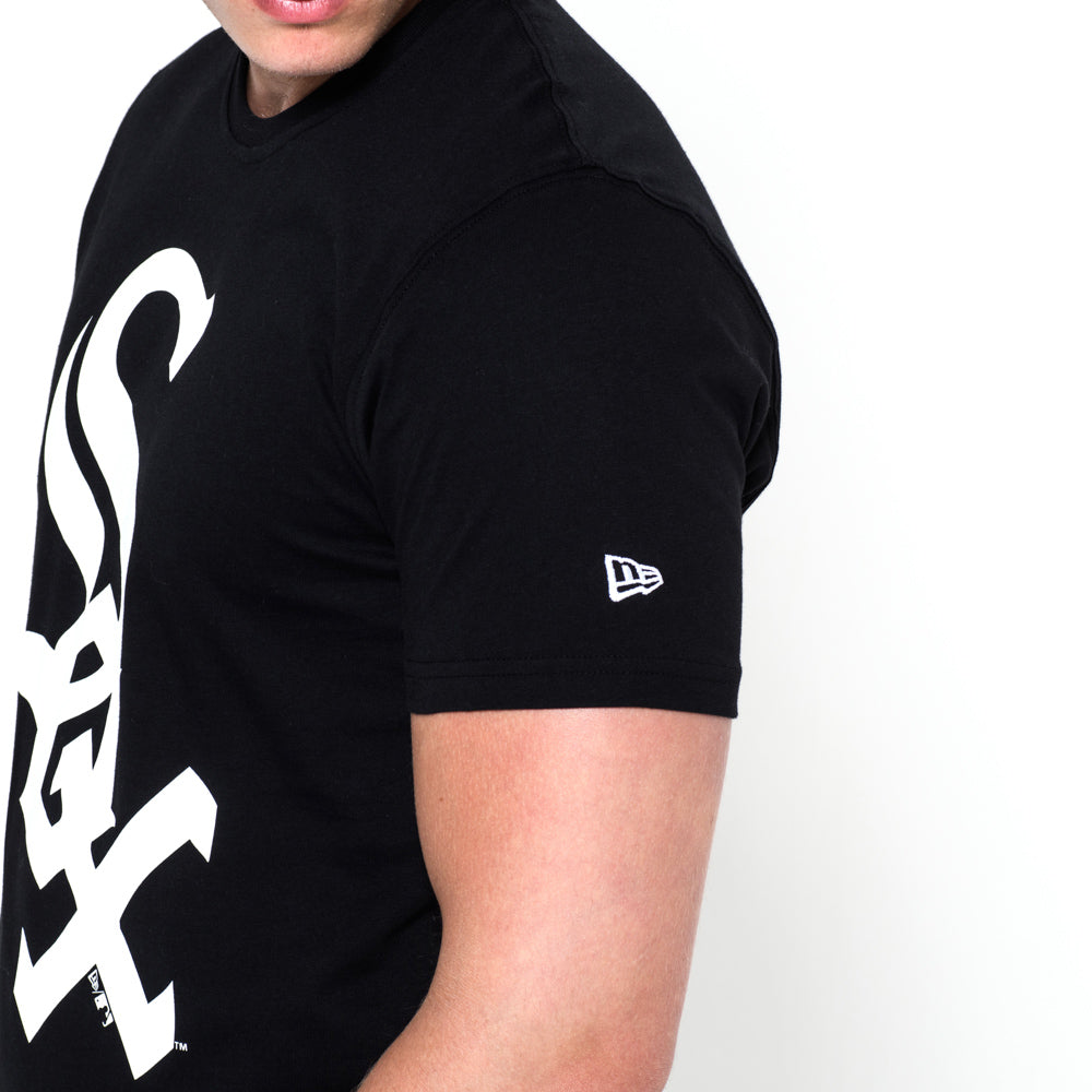 T-shirt Logo Chicago White Sox nera