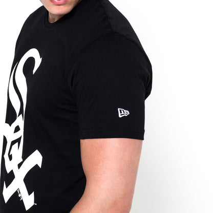 T-shirt Logo Chicago White Sox nera