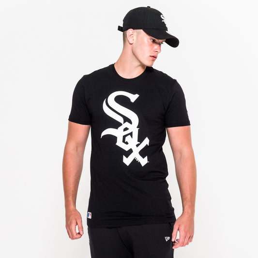 T-shirt Logo Chicago White Sox nera