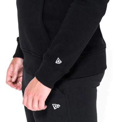 Felpa con cappuccio Chicago White Sox Logo nera