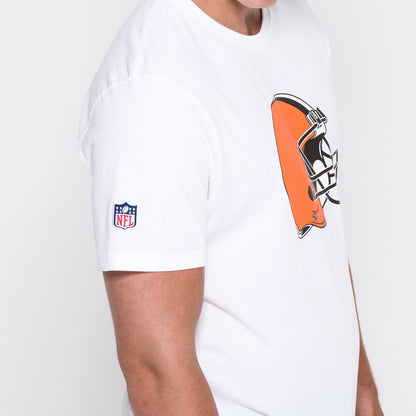 T-shirt Cleveland Browns Team Logo Bianca