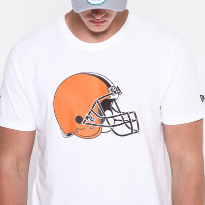 T-shirt Cleveland Browns Team Logo Bianca