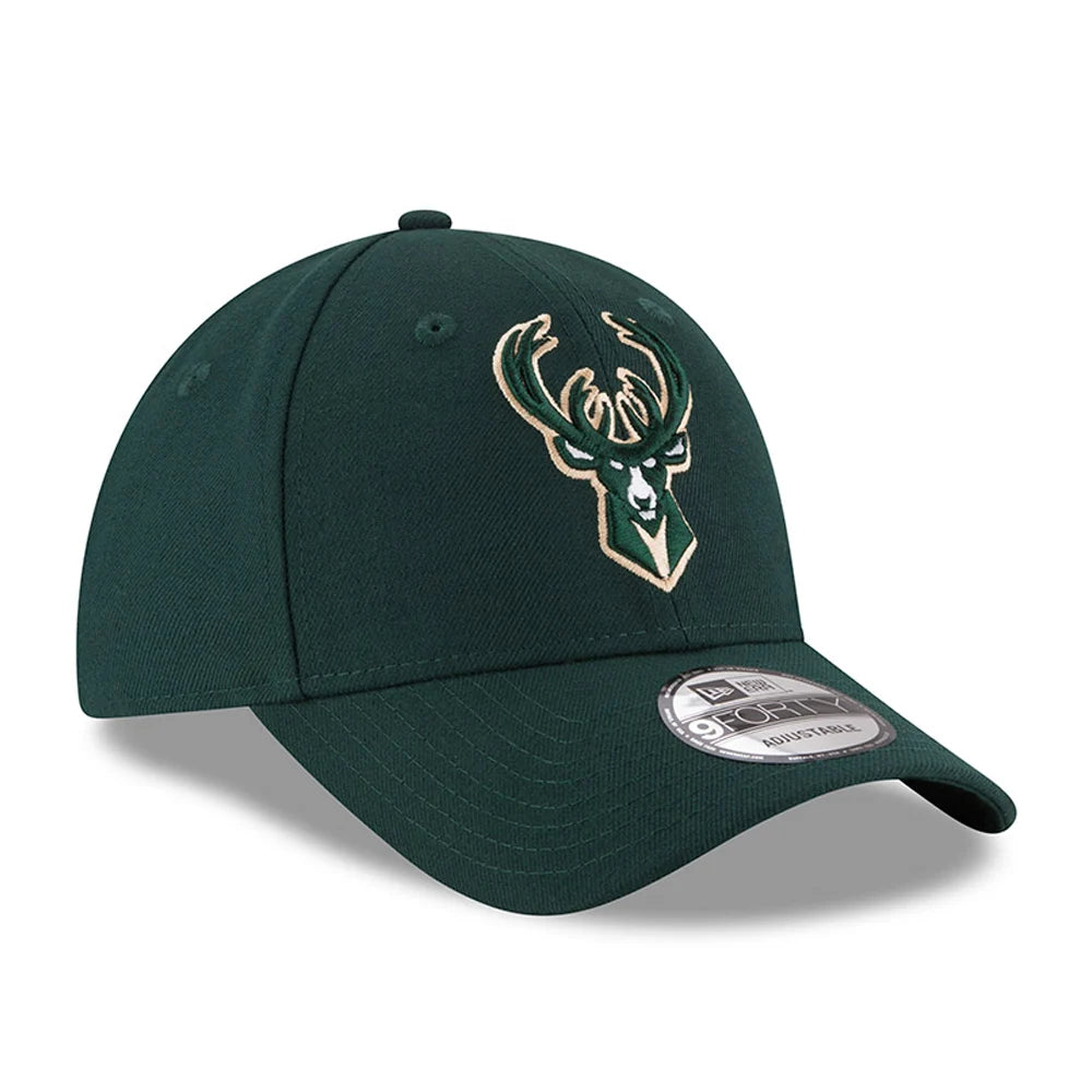 New Era Milwaukee Bucks The League Green 9FORTY Cap