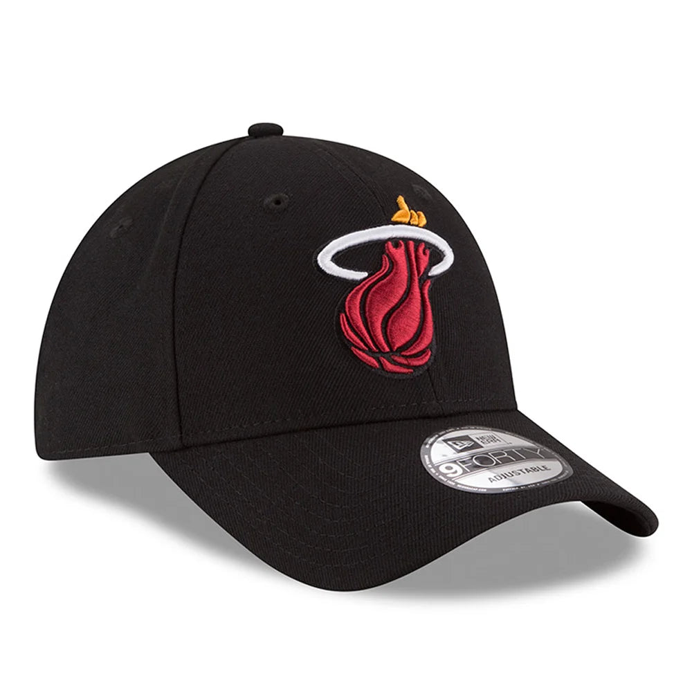 Cappellino 9FORTY Regolabile Miami Heat The League nero