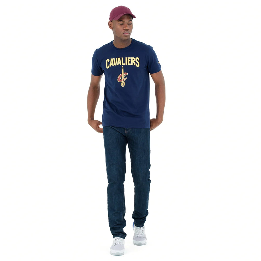 T-Shirt New Era Cleveland Cavaliers Blu