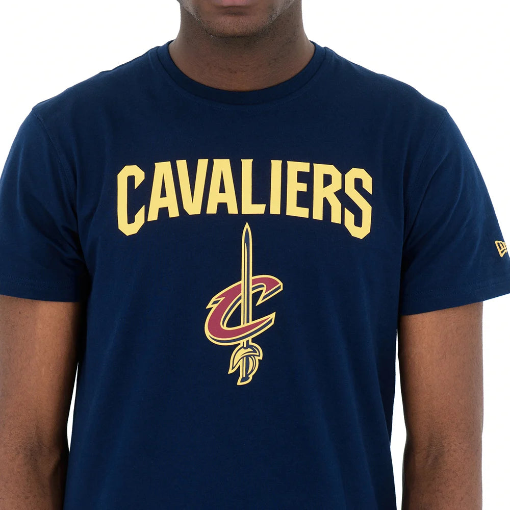 T-Shirt New Era Cleveland Cavaliers Blu