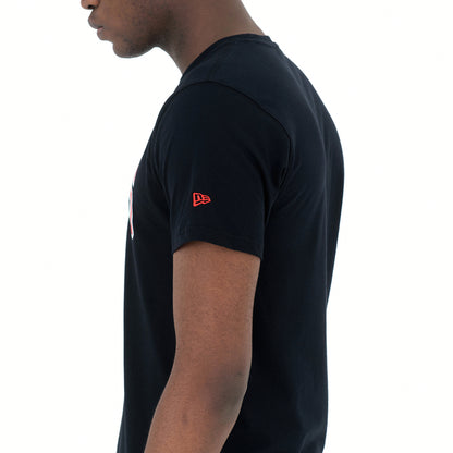 T-Shirt Chicago Bulls Nera