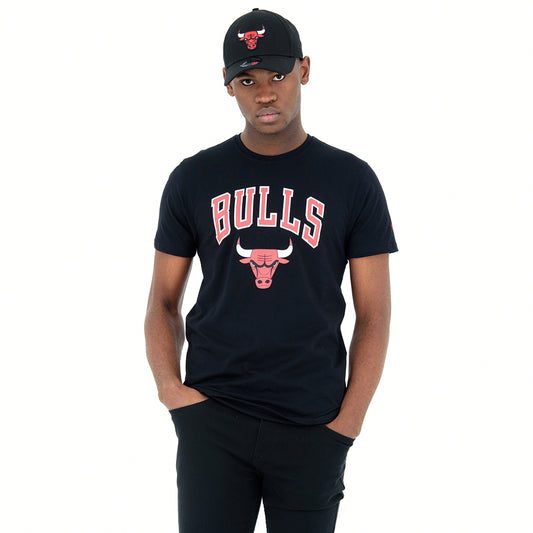 T-Shirt Chicago Bulls Nera